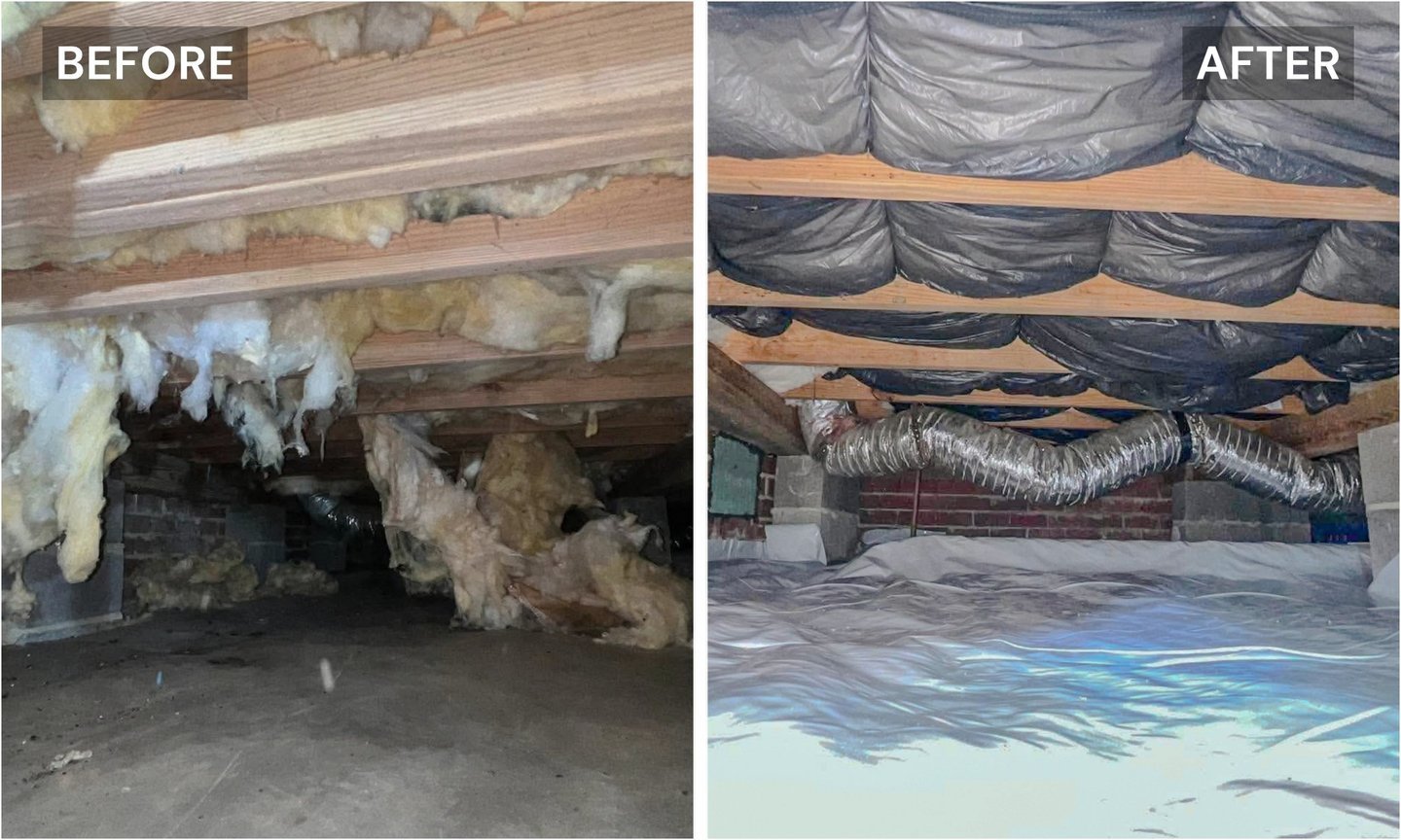 Crawlspace transformation