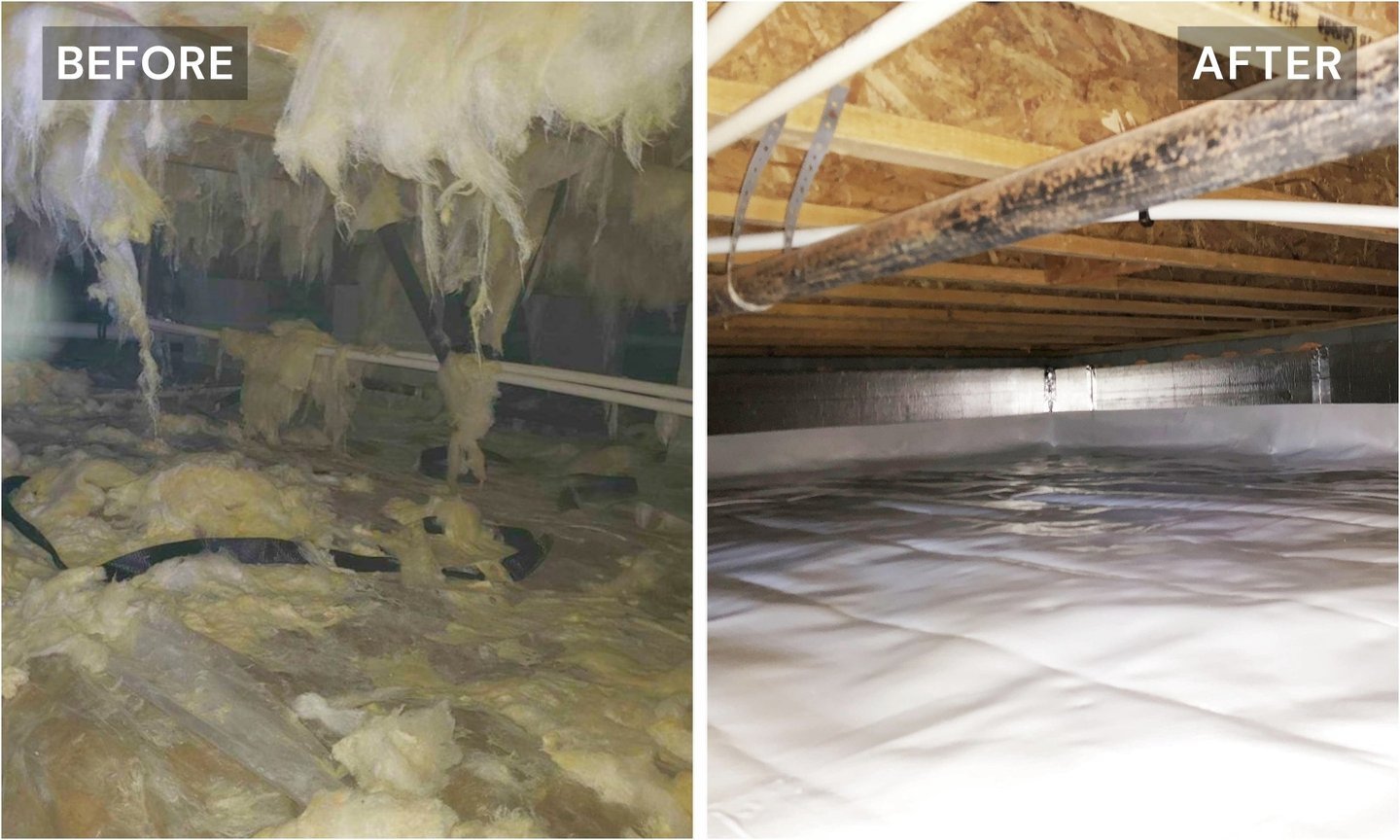Crawlspace encapsulation